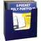 C-Line Products Eight-Pocket Portfolio, Polypropylene, 8 1/2 x 11, Smoke CLI33081 - alternate 6